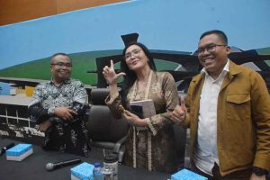 Diskusi Thema "Pengesahan RUU BUMN Harapkan Percepat Kemajuan Ekonomi Nasional"