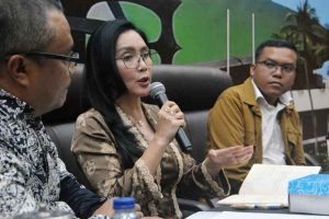 Diskusi Thema "Pengesahan RUU BUMN Harapkan Percepat Kemajuan Ekonomi Nasional"