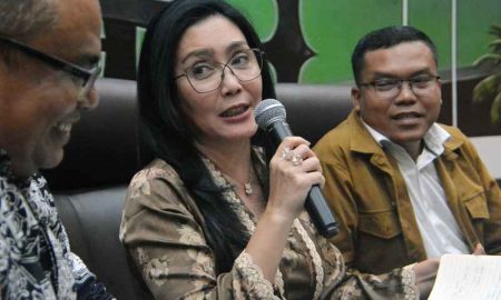 Diskusi Thema "Pengesahan RUU BUMN Harapkan Percepat Kemajuan Ekonomi Nasional"