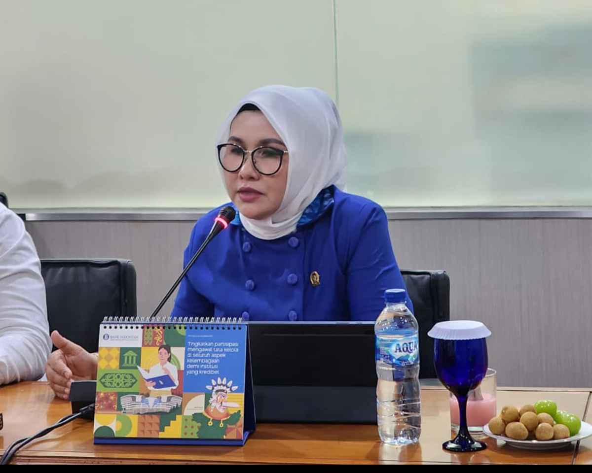 Senator Evi Apita Maya Minta Perkuat Sinergi BI dan Pemda Guna Jaga Pertumbuhan Ekonomi