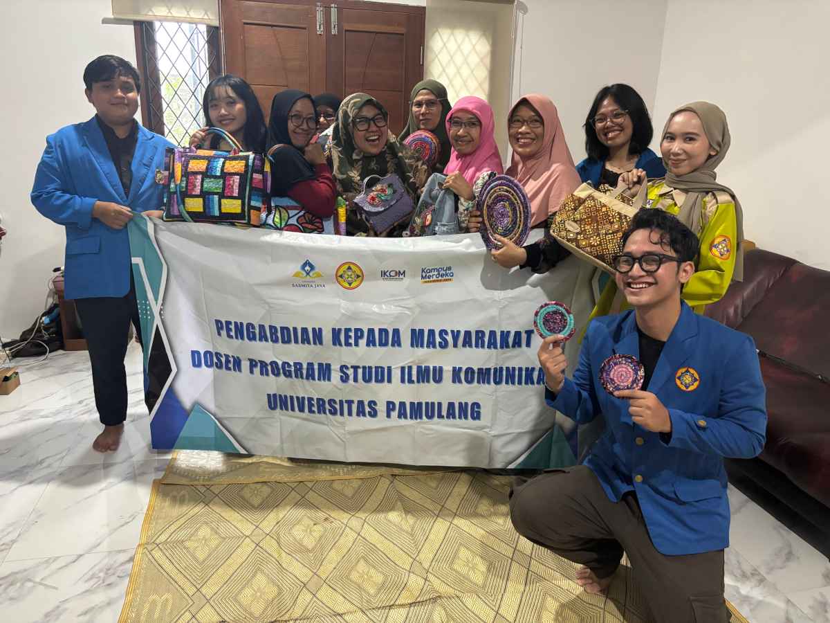 Gelar Diklatpingkat PKM, Unpam Gandeng UMKM Komunitas Jahit Gelar Diklatpingkat PKM, Unpam Gandeng UMKM Komunitas Jahit