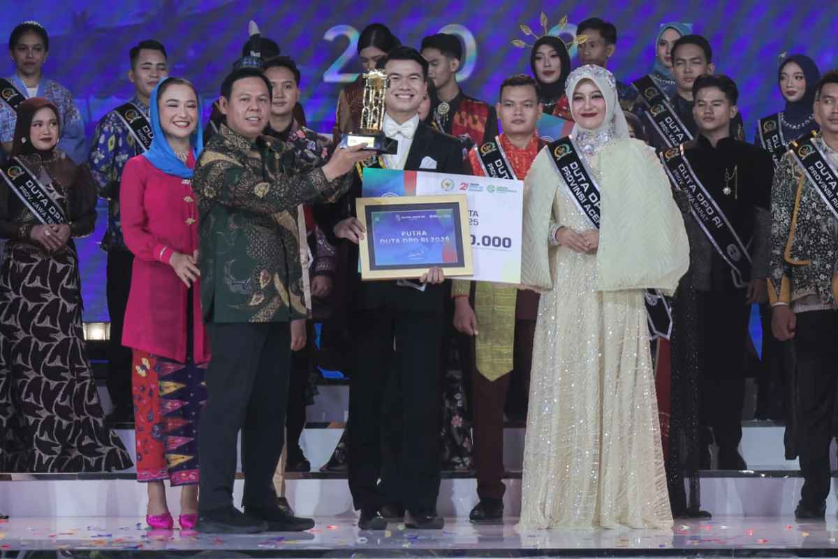 Putri Aceh dan Putra Jawa Timur Jadi Duta DPD RI 2025