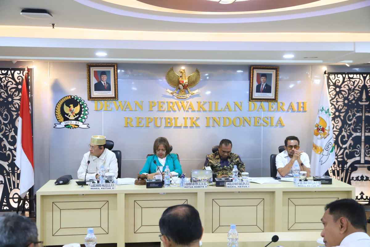 Komite II DPD RI dan BNPB Perkuat Mitigasi dan Penanganan Bencana Nasional