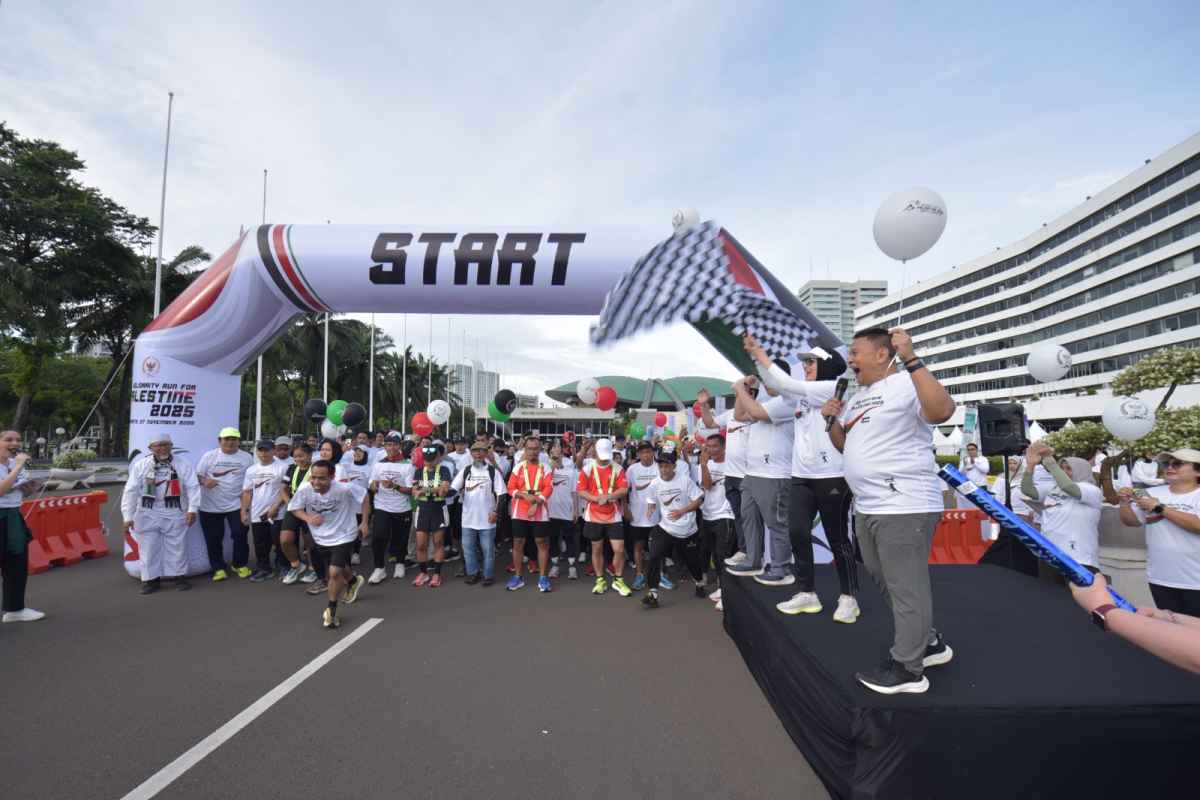 Dari Senayan, Gema “Palestina Merdeka” Menyambut Solidarity Run for Palestine 2025