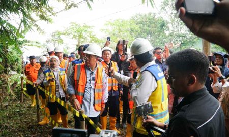 Banjir ‘Abadi’ Belum Selesai, Saan Langsung Konkret Turun Kembali ke Desa Karangligar Karawang