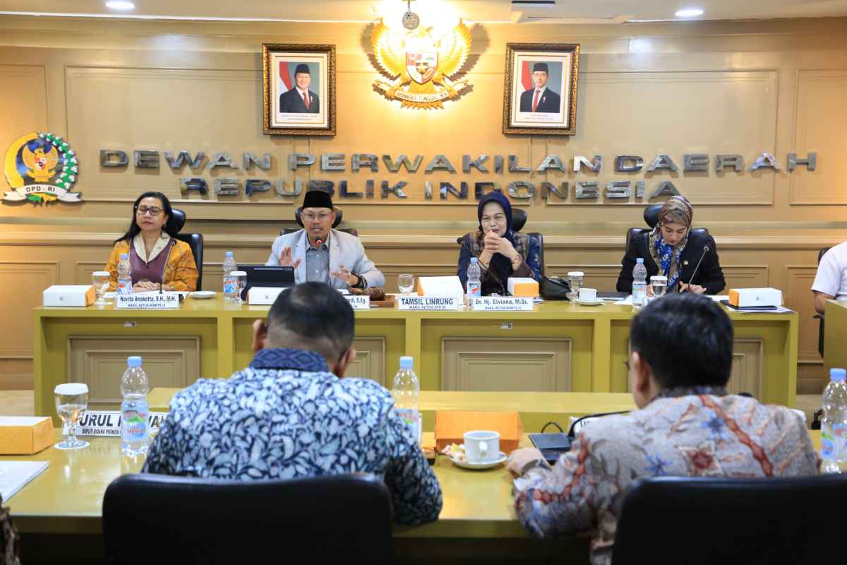 Komite IV DPD RI Dorong Pemerataan Investasi dan Penguatan Iklim Usaha di Daerah