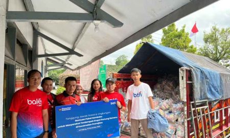 BTN Salurkan Bantuan untuk Warga Terdampak Erupsi Semeru