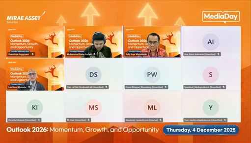 Momentum 2026, Mirae Asset Prediksi Komoditas Emas Jadi Asset Unggulan Momentum 2026, Mirae Asset Prediksi Komoditas Emas Jadi Asset Unggulan