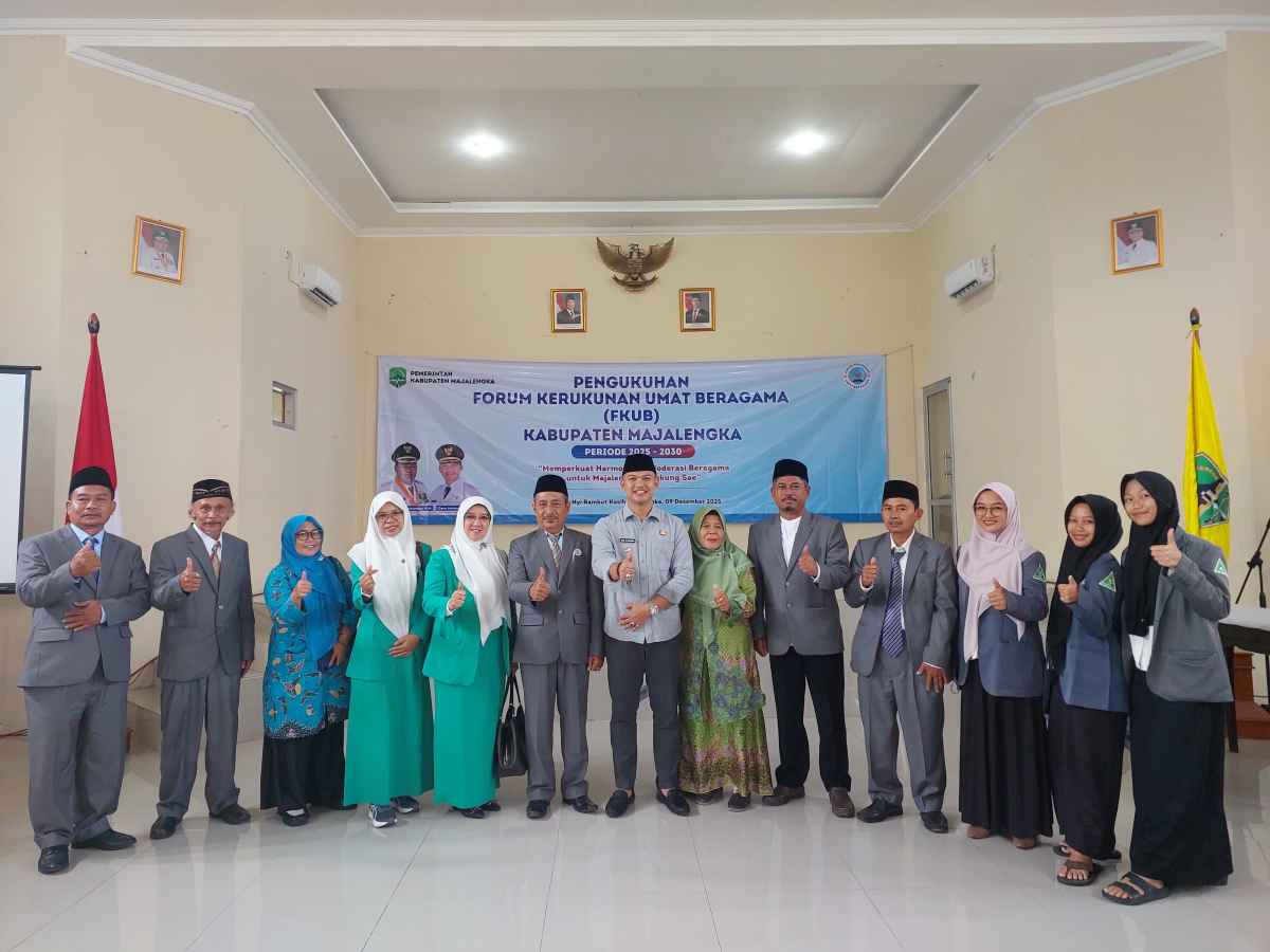Pengukuhan FKUB Majalengka, Fatayat NU Dorong Gerakan Perempuan Penjaga Toleransi