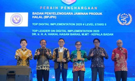 BPJPH Raih 2 Penghargaan Top Digital Awards 2025, Digitalisasi Permudah 10.000 Sertifikasi Halal Perhari