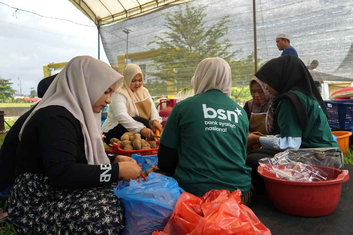 BSN Siapkan Dapur Umum Di Aceh