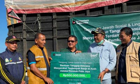 BSN Salurkan Rp 1.350.000.000 Bantu Warga Aceh