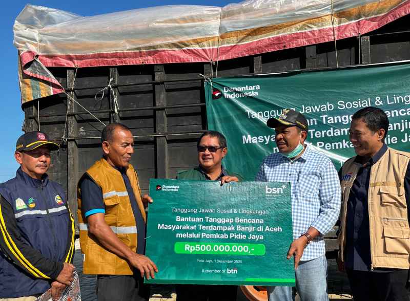 BSN Salurkan Rp 1.350.000.000 Bantu Warga Aceh