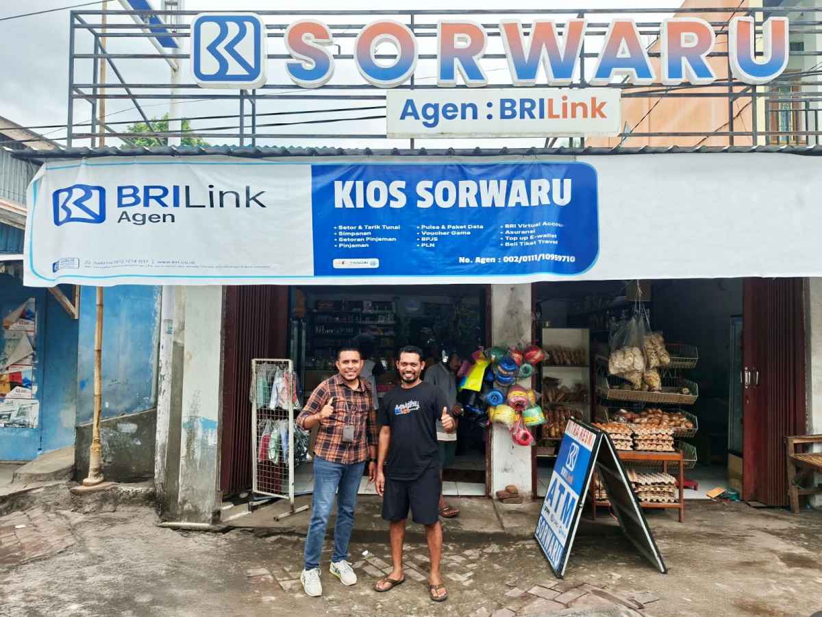 Layani Warga Pegunungan Alor, BRILink Agen Sorwaru Raih Predikat Jawara Nasional
