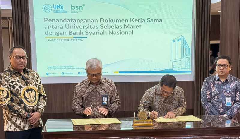 BSN Gandeng UNS Kolaborasi Bangun Ekosistem Syariah