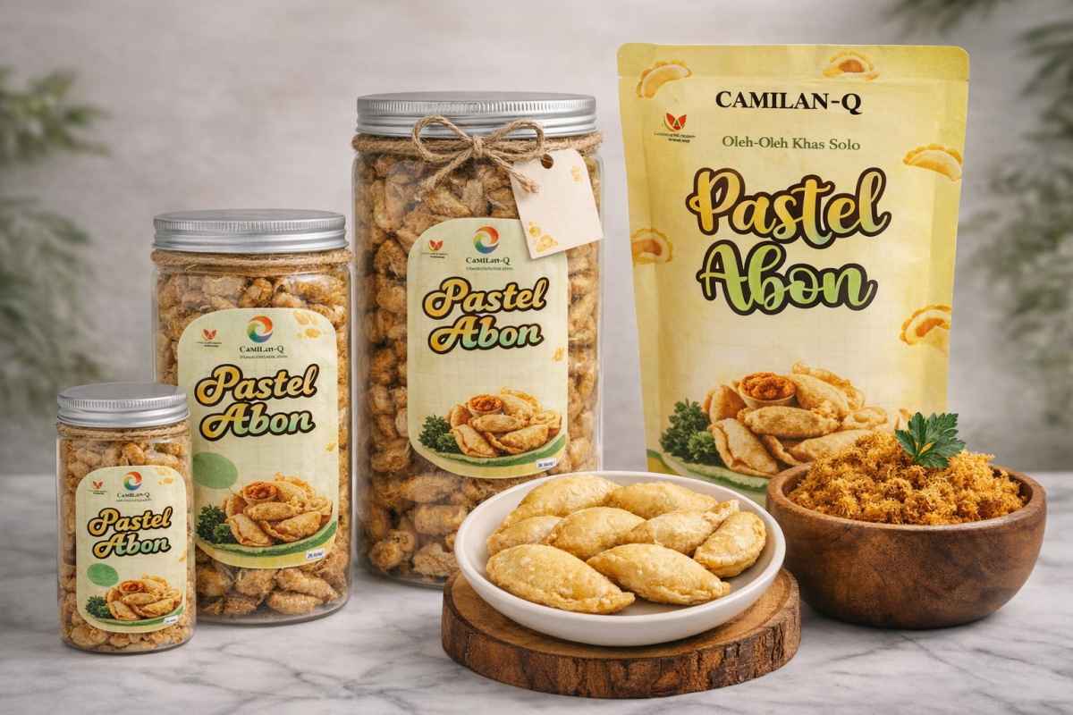 Produk UMKM "CamilanQ" Pastel Abon Asal Surakarta Makin Berkembang Berkat LinkUMKM BRI