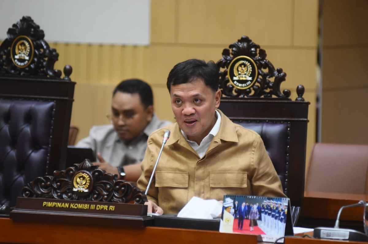 Soal Anggaran MBG Rp223 T, Ketua Komisi III DPR Habiburokhman Minta Anggota FPDI-P DPR Berdebat dengan Ketua Banggar DPR