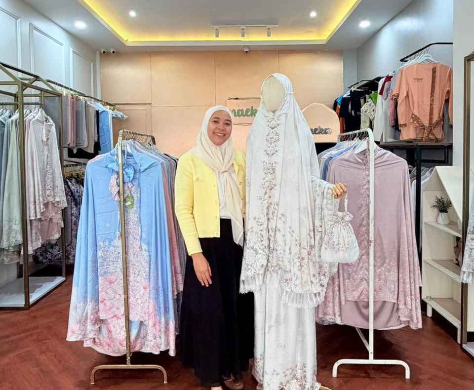 UMKM Naeka Angkat Mukena Premium Tembus Pasar Global Berkat LinkUMKM BRI