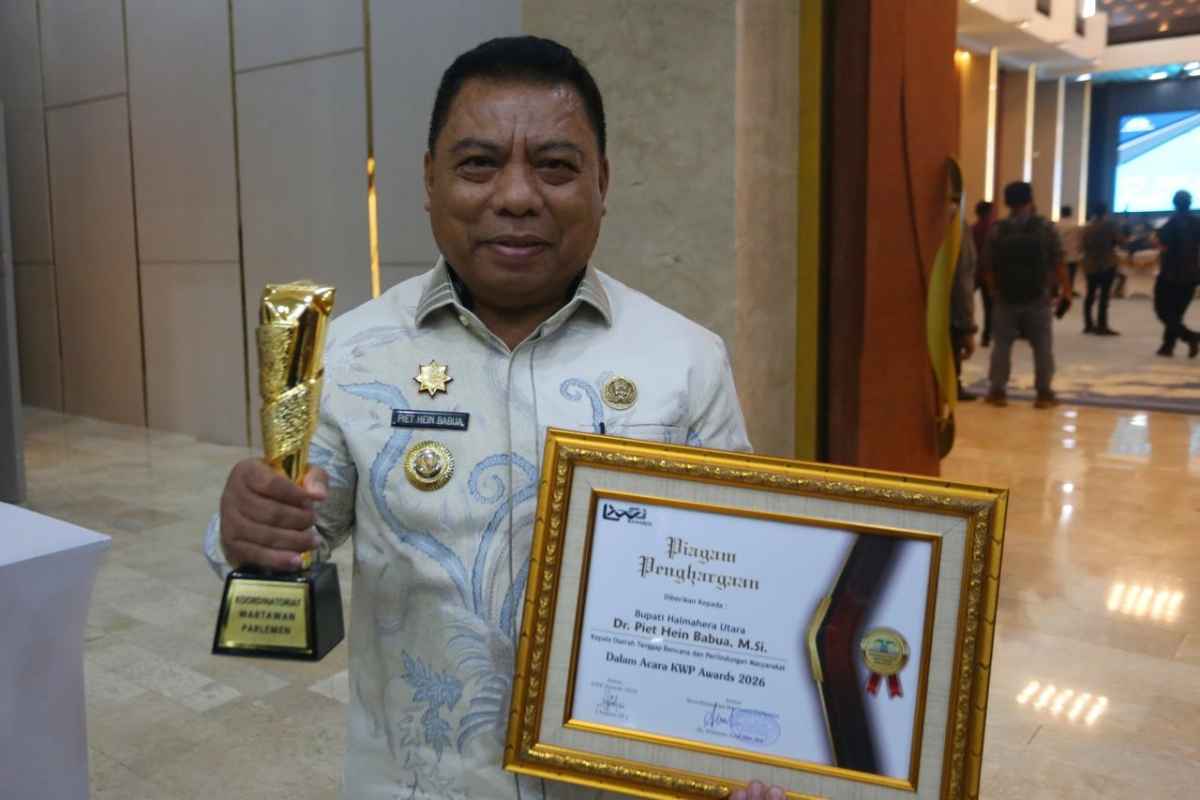 Bupati Halmahera Utara: KWP Award 2026 Jadi Motivasi Tingkatkan Pelayanan Publik