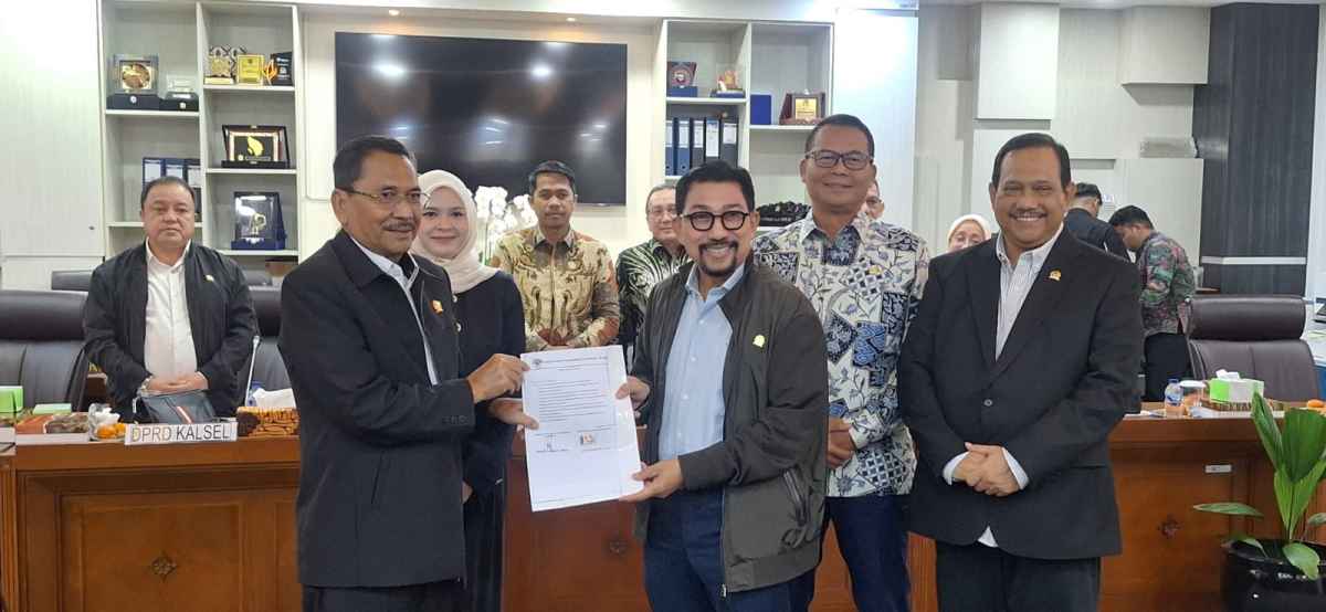 Terima Aspirasi BEM Se-Kalsel, BAM DPR dan DPRD Kalsel Siap Tindaklanjuti