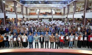 BRI bersama Pemerintah Dorong Penguatan Ekonomi Kreatif Melalui Akad Massal KUR 1.000 UMKM Bali