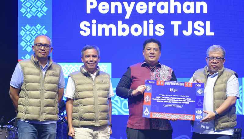 BTN Berikan Pelatihan Bahasa Inggris dan Hospitality untuk UMKM Samosir Naik Kelas BTN Berikan Pelatihan Bahasa Inggris dan Hospitality untuk UMKM Samosir Naik Kelas