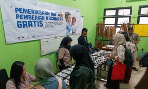 CSR WAG Sasar Dunia Pendidikan, Bantu Kacamata Gratis 100 Siswa SLBN 3 Jakarta