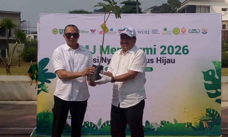 Hari Lingkungan Hidup Sedunia, WMS-UMJ Berkolaborasi  Tanam Pohon  Cegah Kerusakan
