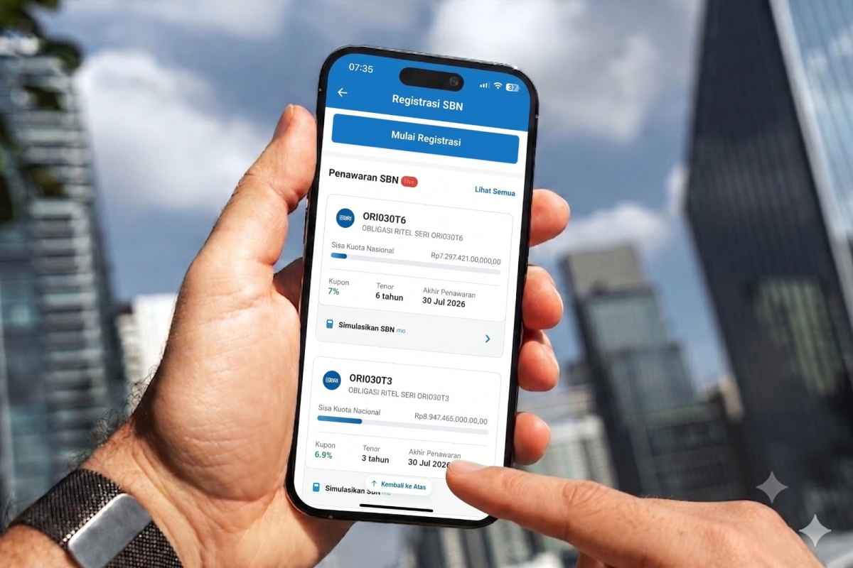 Perluas Akses Investasi Masyarakat, BRI Tawarkan ORI030 dengan Kupon Hingga 7,00% Perluas Akses Investasi Masyarakat, BRI Tawarkan ORI030 dengan Kupon Hingga 7,00%