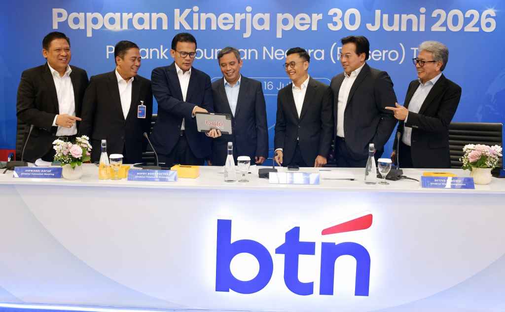 BTN Cetak Laba Bersih Semester I /2026 Melesat 40,8 % YOY dan NPL Turun Jadi 2,99%YOY BTN Cetak Laba Bersih Semester I /2026 Melesat 40,8 % YOY dan NPL Turun Jadi 2,99%YOY
